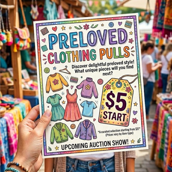 multiple Dresses & Skirts - Preloved random pulls for live show